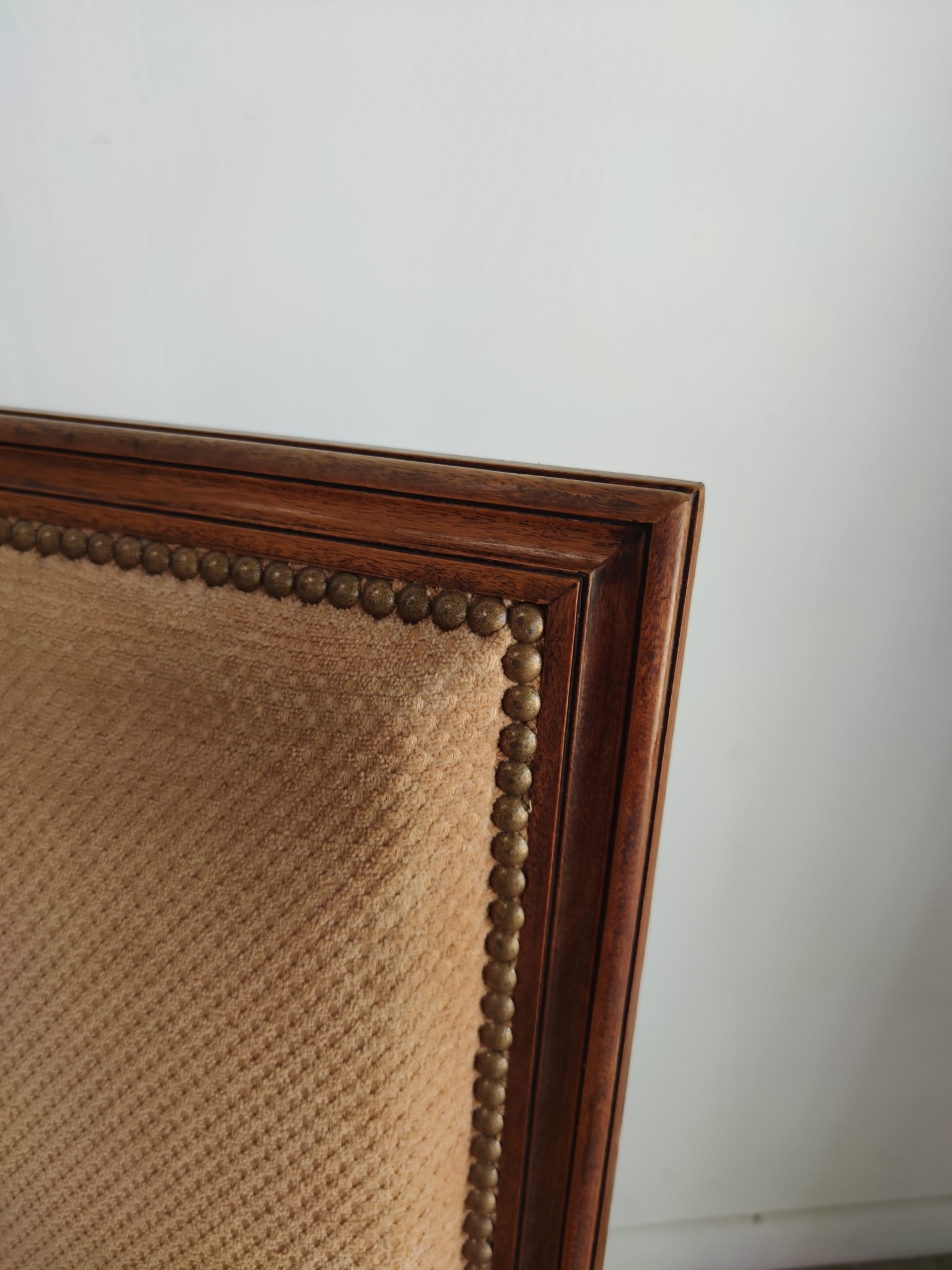 Louis XVI Jacob style armchair beige trim