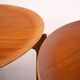 Pair of Danish Teak Model 4508 Tray Tables by Fritz Hansen, 1950s