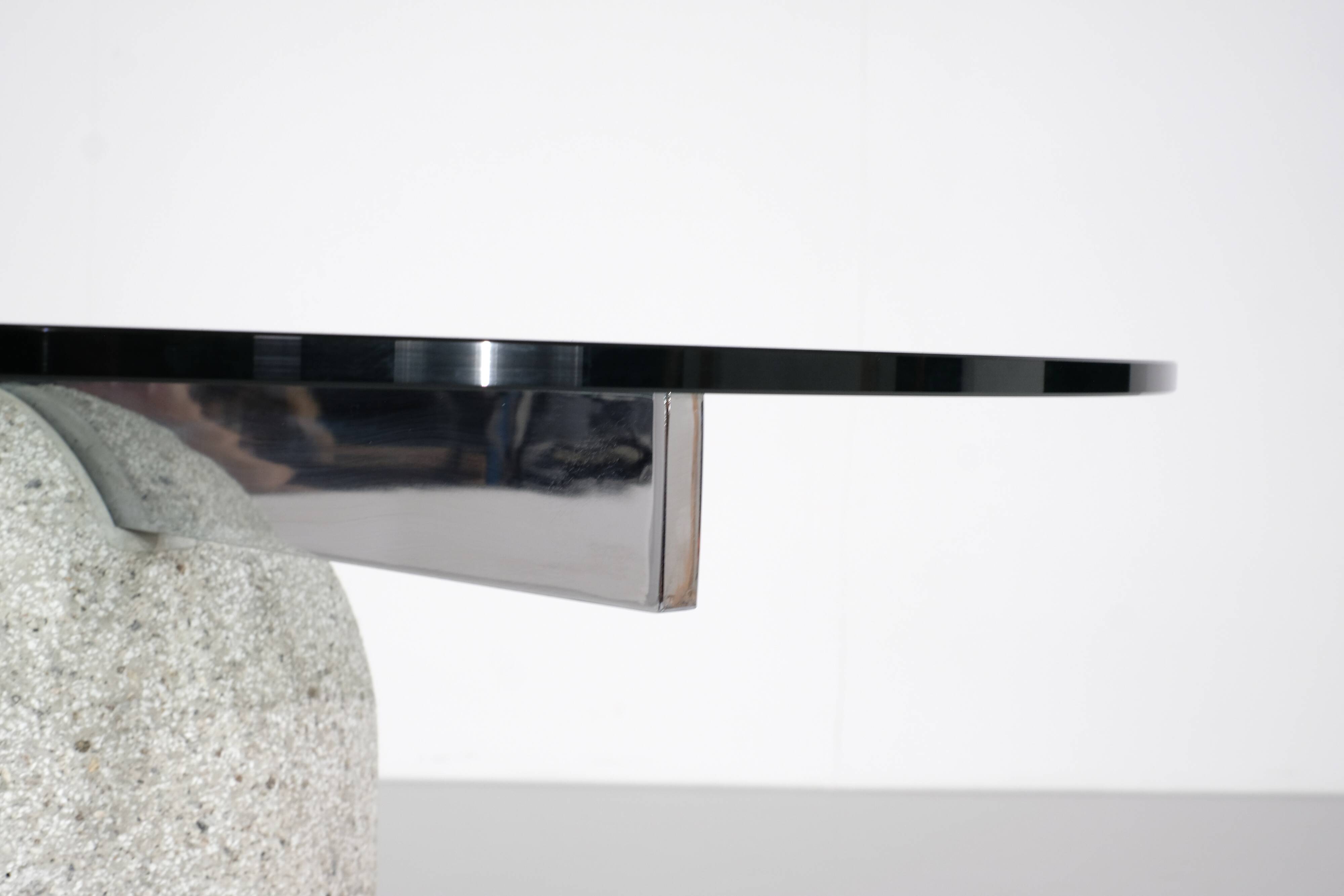 Paracarro dining table by Giovanni Offredi for Saporiti - 1970s