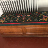 Upholstered chest bench