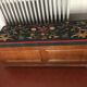 Banc coffre tapissé