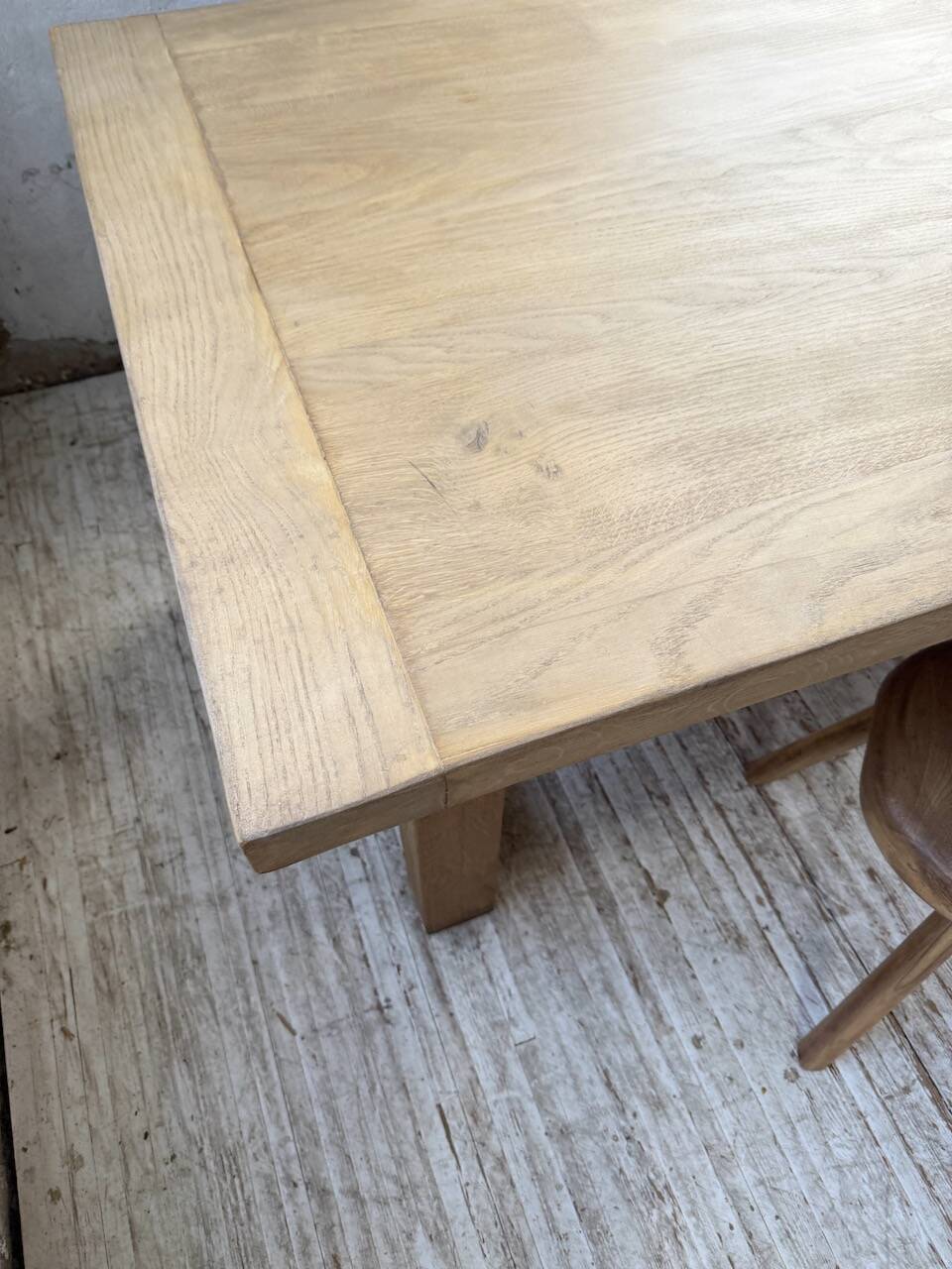 XXL solid oak farmhouse table 3.5m