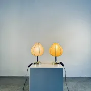 Cocoon Table Lamp By Friedel Wauer For Goldkant Leuchten, Germany, Circa 1960S/1970S