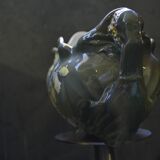 Porcelain art nouveau planter