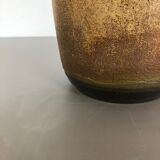 Pottery fat lava multi-color 284-47 floor vase made by Scheurich, 1970