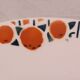 Compotier servant in old earthenware Ceranord Saint Amand model Cotentin Vintage