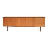 Vintage sideboard with 3 doors and drawers, dating from the 1960s