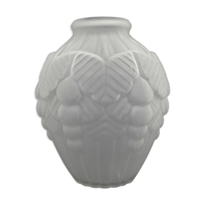 Vase art déco en verre