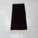 Vintage ancestral black Berber rug in wool