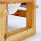 "Lincoln Rocca" armchair in solid pine by KRJST Studio – 21st century