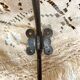 Old hook wall coat rack