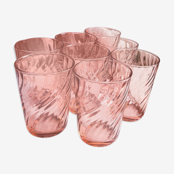 Ensemble 8 verres à eau Luminarc Rosaline