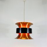 Danish copper hanging lamp, 1960s