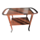 Scandinavian teak serving trolley from the 50s/60s