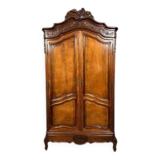 Louis XV style mahogany shell cabinet circa 1850