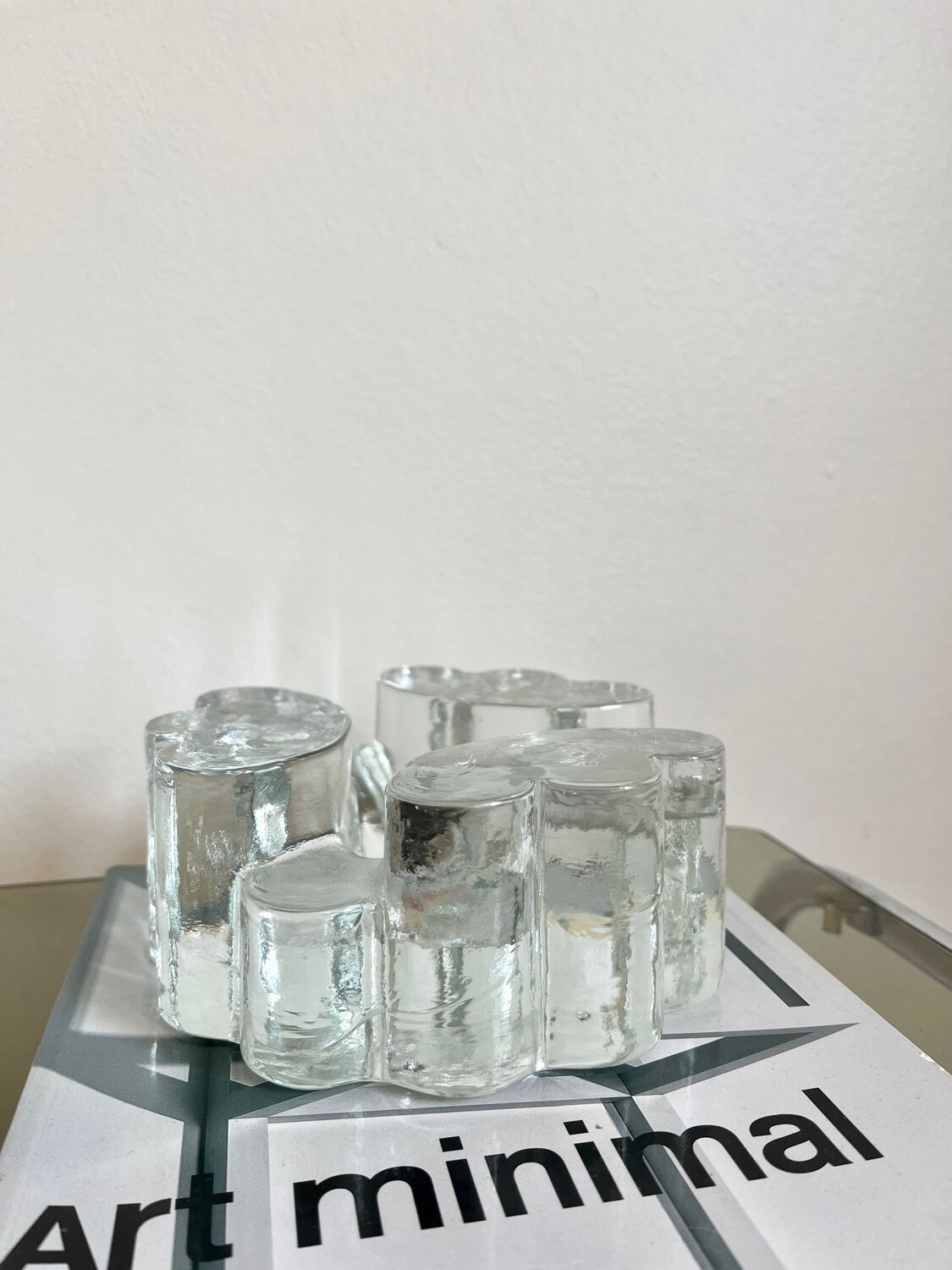 Solid glass paperweight