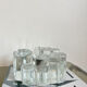 Solid glass paperweight