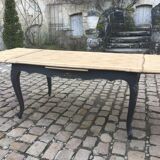 Old dining table with extensions