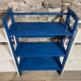 Set of three vintage folding shelves