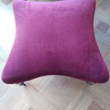 Armchair with its matching footrest