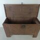 A large flemish 18th century oak chest