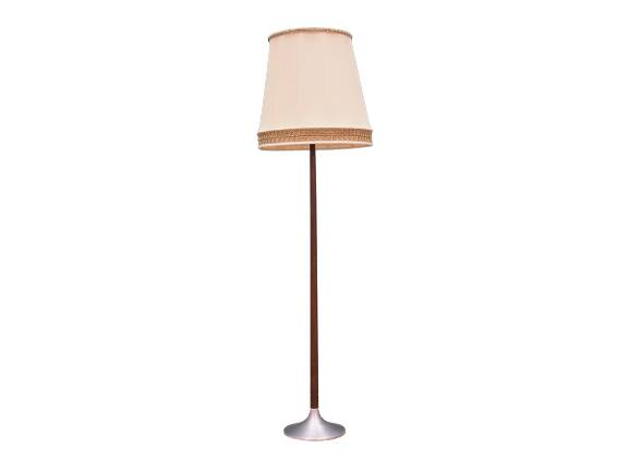 Wooden floor lamp, Danish design, 1960s, production: Denmark