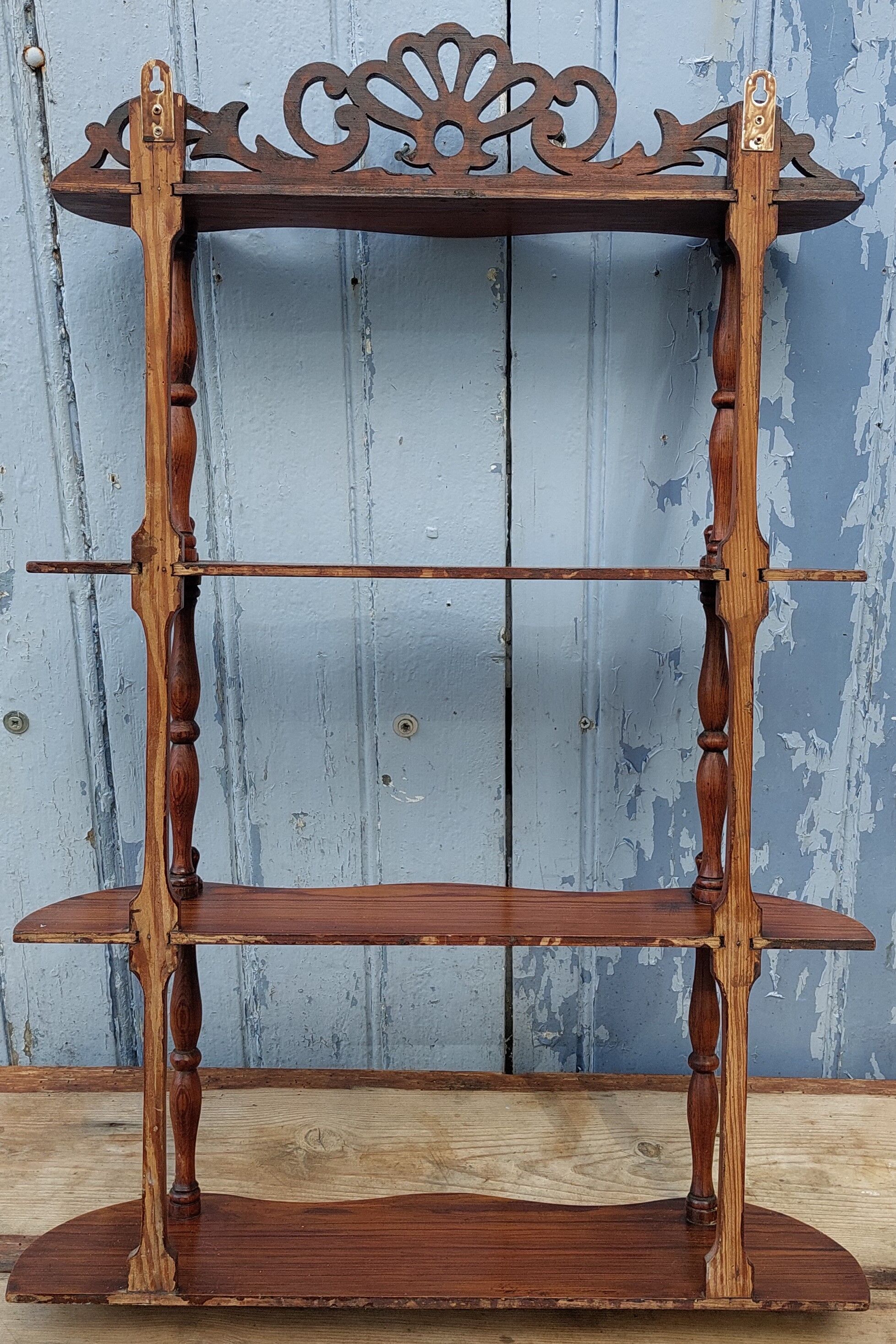 Napoleon III wooden shelf