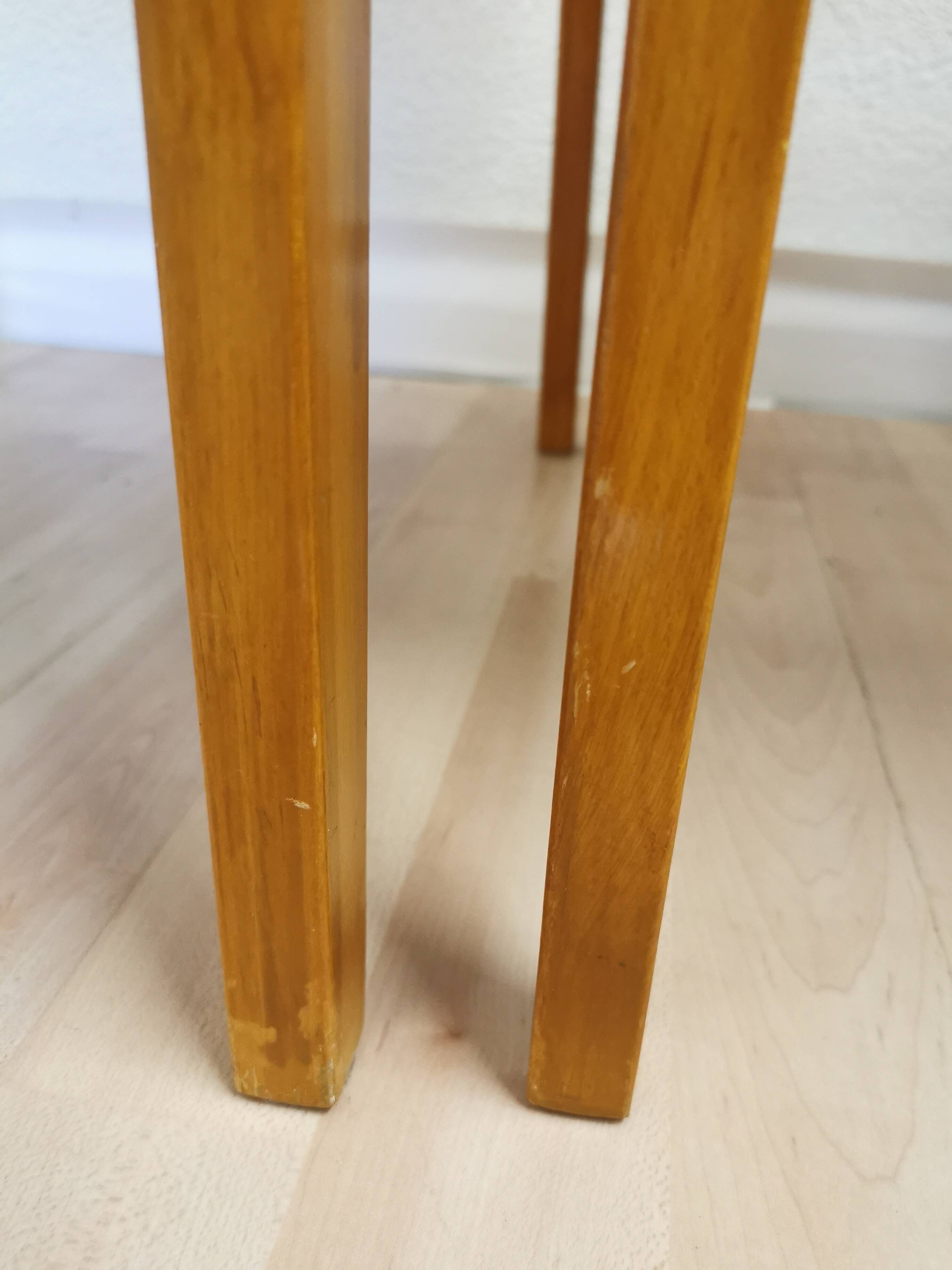 Chaises de salle à manger en bois scandinaves vintage - Branko Ursic STOL Kamnik, ensemble de 2