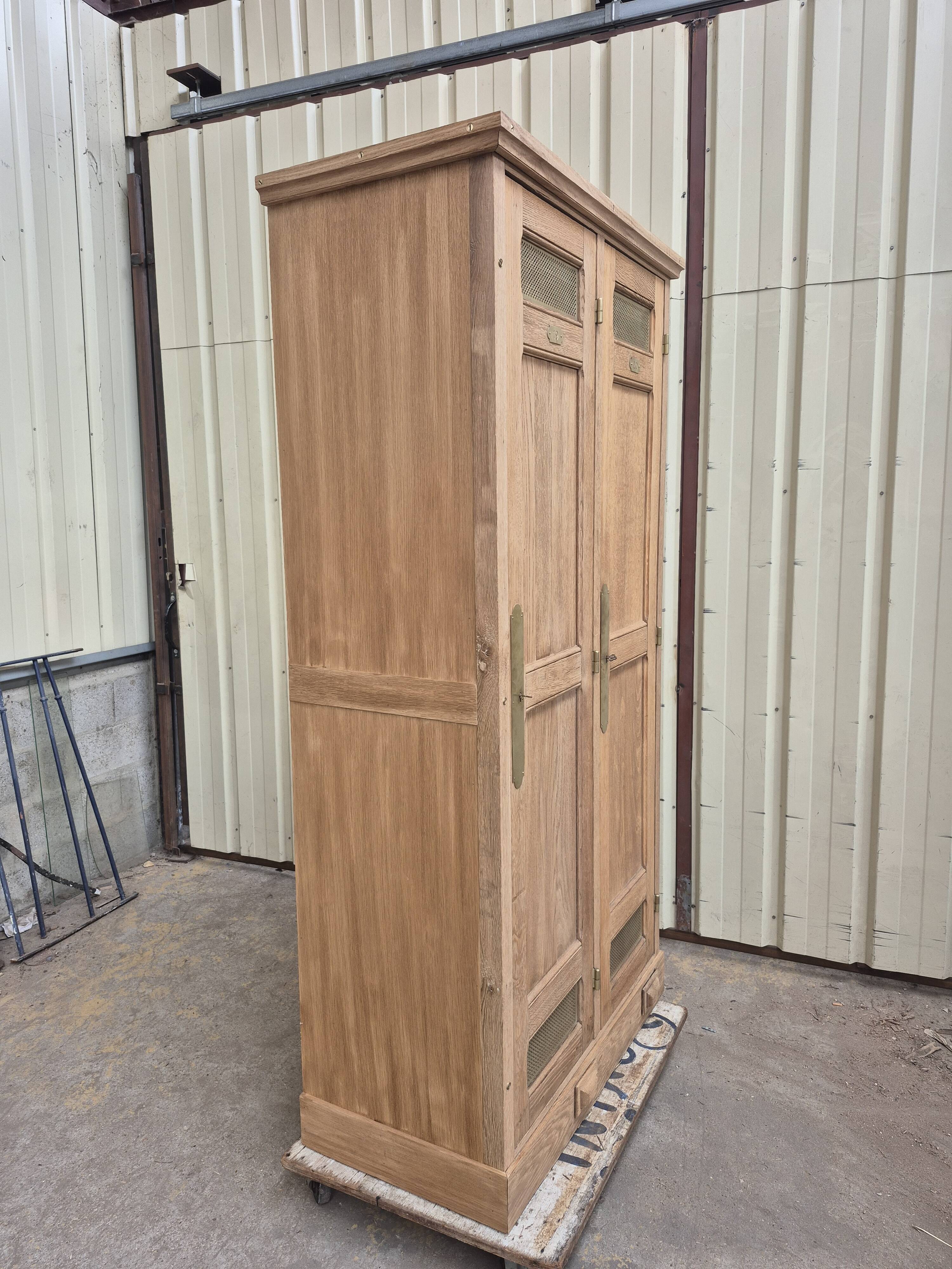 antique oak wardrobe Bank of France