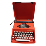 Sperry Rand Remington Riviera orange typewriter - Perfect condition