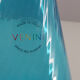 Blue blown glass vase from Venini