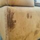Bogo sofa in leather and suede, by Carlo Bartoli for Rossi di Albizzate