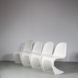 1990s Dining chairs by Verner Panton for Vitra, Germany