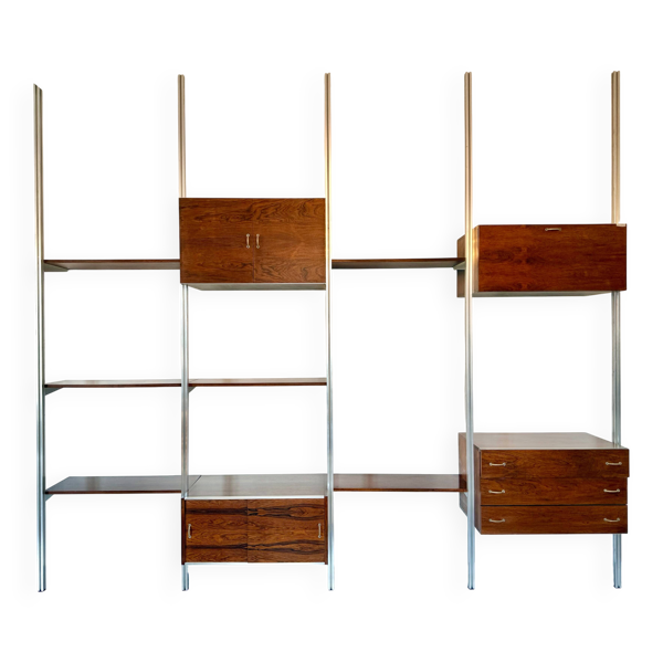 Bibliothèque, étagère modulable George Nelson & Associates system OMNI