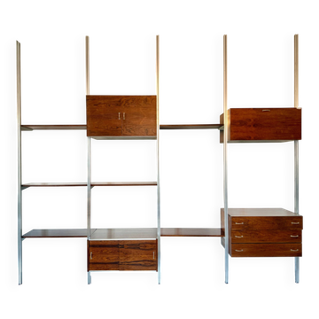 Bibliothèque, étagère modulable George Nelson & Associates system OMNI