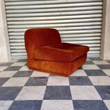 Paire de chauffeuses vintage