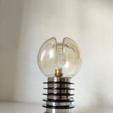Space age chrome and plexiglass lamp from the 70s