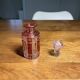 Antique red Nancy crystal perfume bottle – 12.5 cm