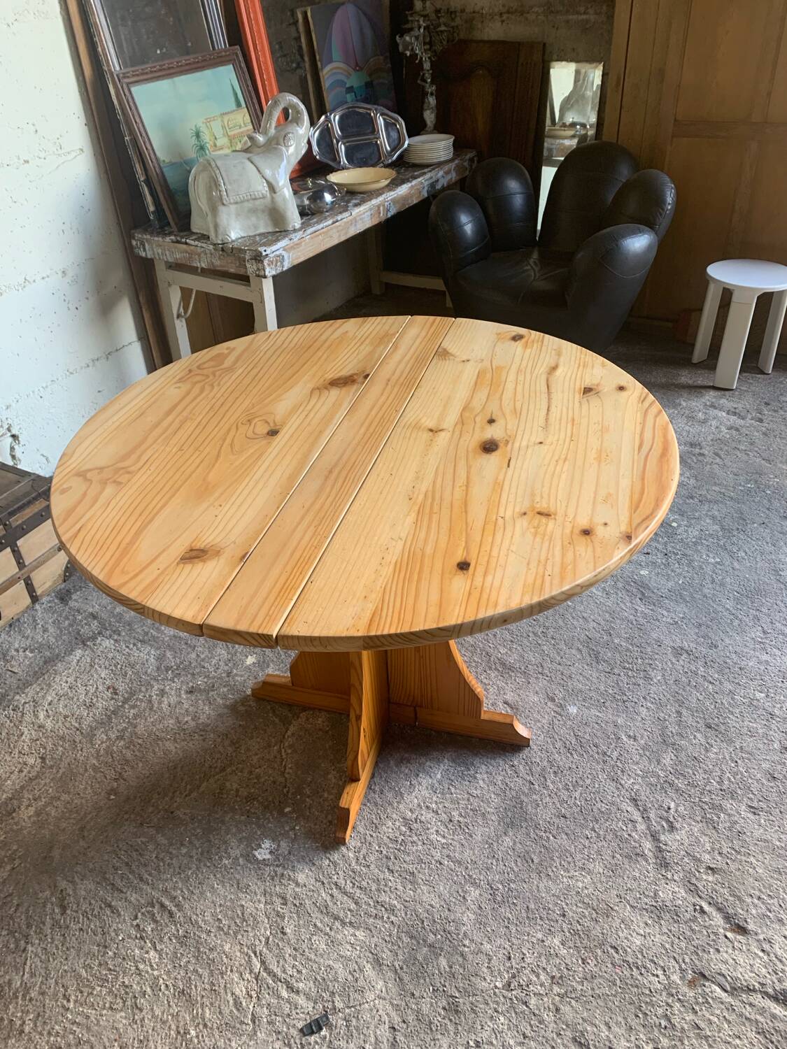 Folding pine table – Chic mountain spirit