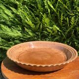 Plat à tarte en trompe-l’œil tarte aux cerises