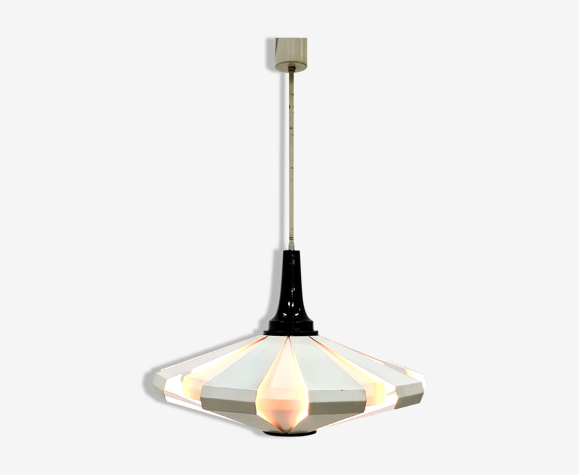 Large mid century space age pendant lamp, Scandinavia 1960s