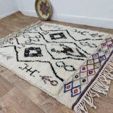 Tapis Berbère Marocain Artisanal 142 X 108 CM