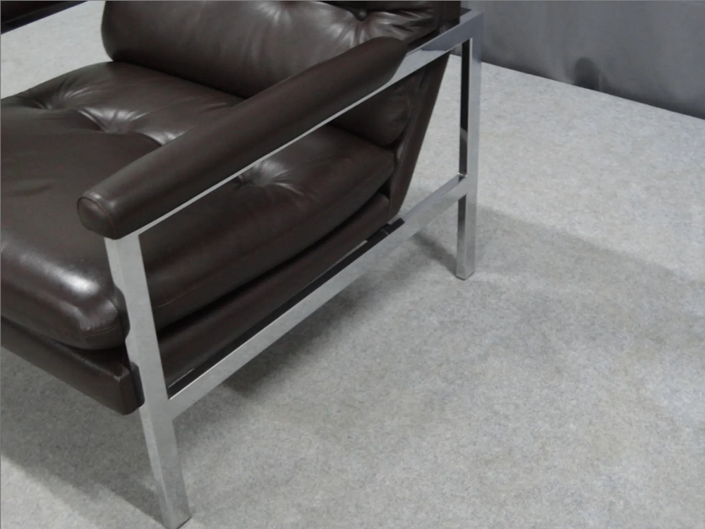 Leather armchair 1970