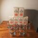 Series of 6 Scandinavian glasses 1970