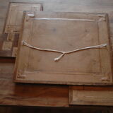 Mirror wood 40 - 66x81cm