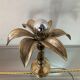 Golden palm lamp from the 70s