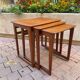Table gigogne teck scandinave 1970