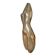 Abstract sculpture "naked woman" in stone (black marble), signed work, 20th century