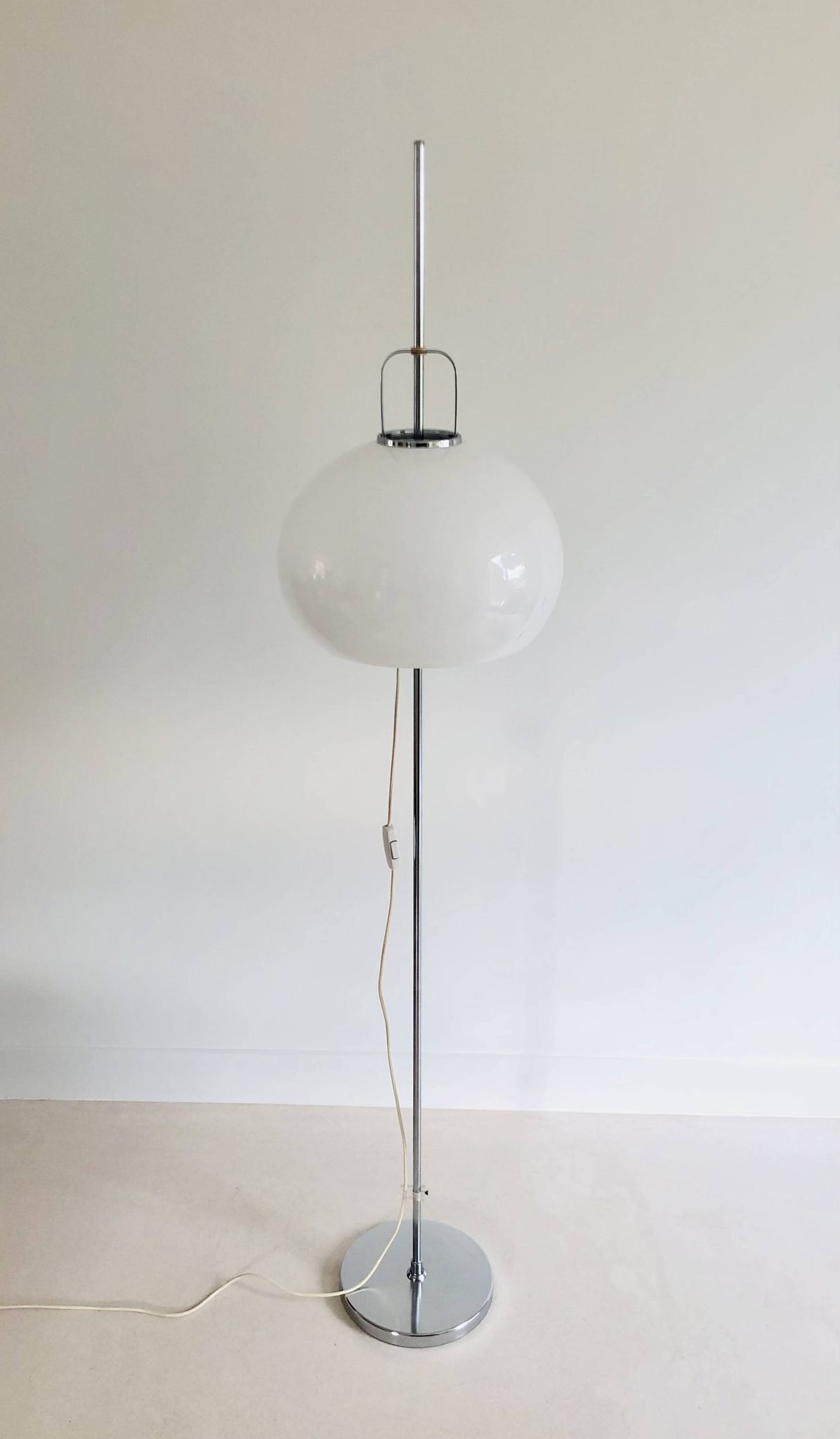 Vintage "Lucerna" floor lamp by Harvey Guzzini for Meblo, Italy 1970s