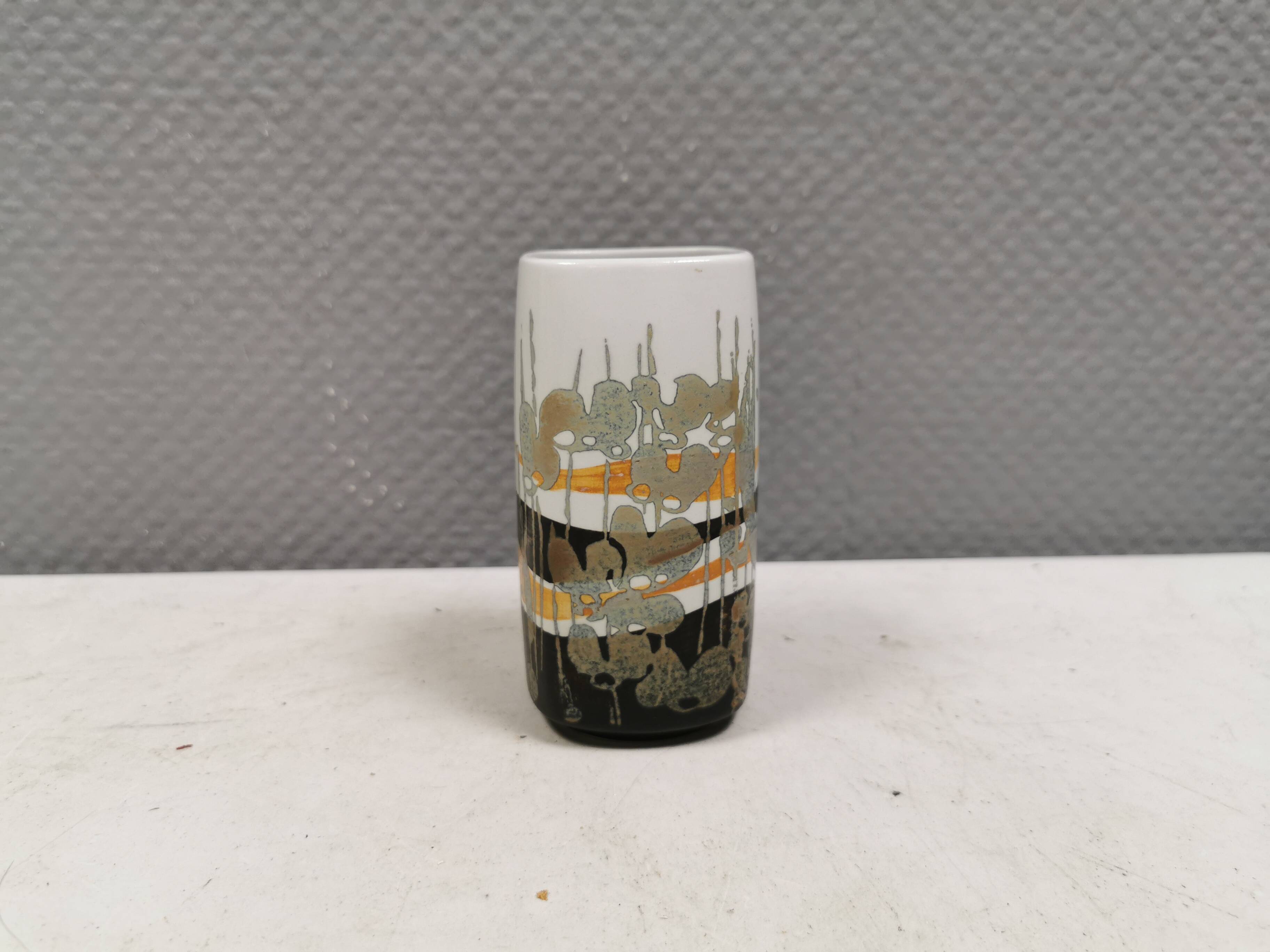 Faience vase from Royal Copenhagen, designed by Ivan Weiss (IW).
